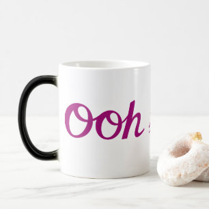 Mug Magic Ooh La La Script Magenta