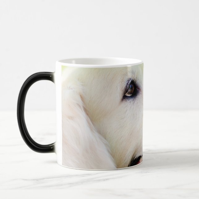 Mug Magic Oreiller À Lancer Du Labrador Et Du Papillon (Gauche)
