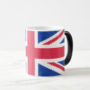 Mug Magic Original cross-stitch design Union Jack