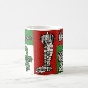Mug Magic Ornements vintages