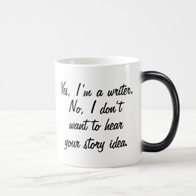 Mug Magic Oui, je suis un auteur (Droite)