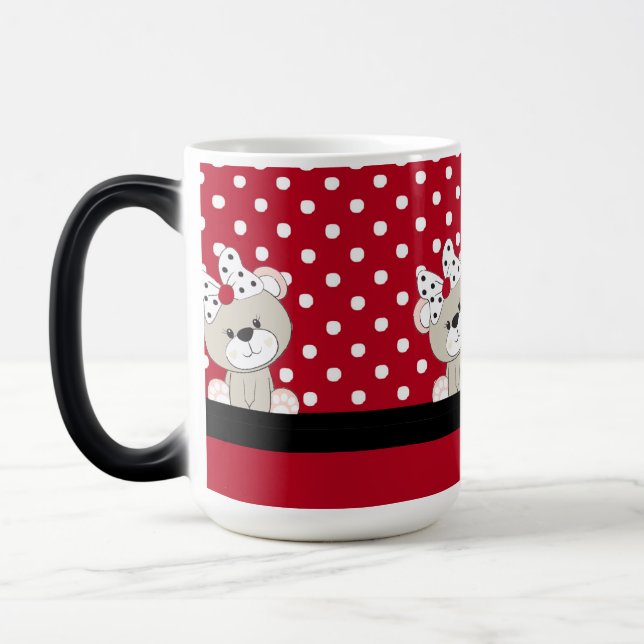 Mug Magic ours en peluche mignon (Gauche)
