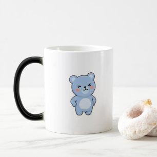 Mug Magic Ours fiers de style Kawaii minimal