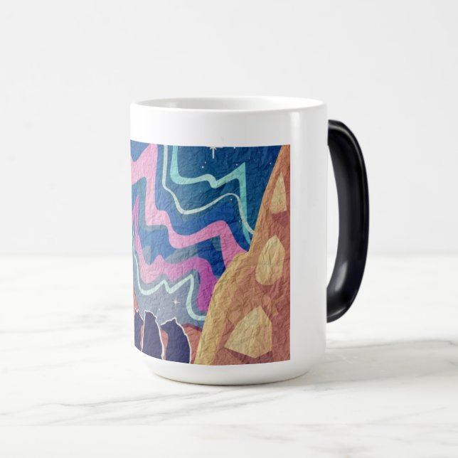 Mug Magic Ours lumineux nordique (Devant droit)