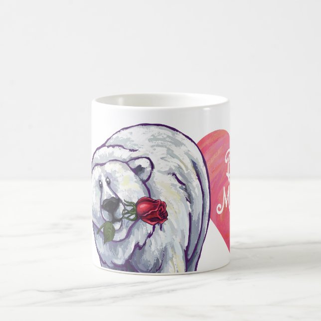 Mug Magic Ours polaire Saint Valentin (Centre)