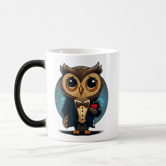 Mug Magic Owl Groom in Love : Perfect Valentine's Day Gift (Gauche)