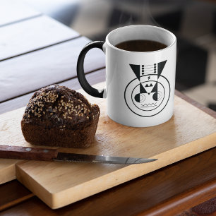 Mug Magic Ox Zodiac - Symbole géométrique Ushi