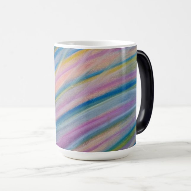 Mug Magic P6 Unique Colorful Abstract Art (Devant droit)