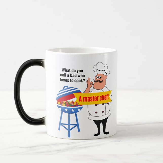 MUG MAGIC PAPA CHEF EN CHEF (Gauche)