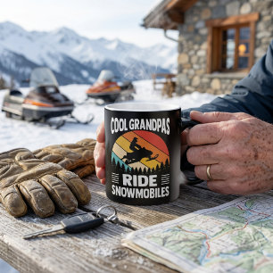Mug Magic Papi Cool Roulent en Motoneige Papi