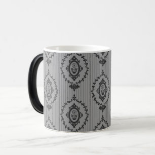 Mug Magic Papier peint baroque en gris
