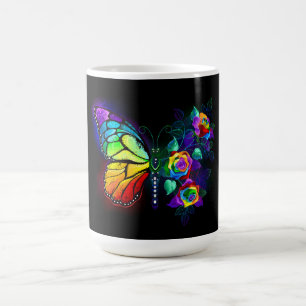 Mug Magic Papillon arc-en-ciel