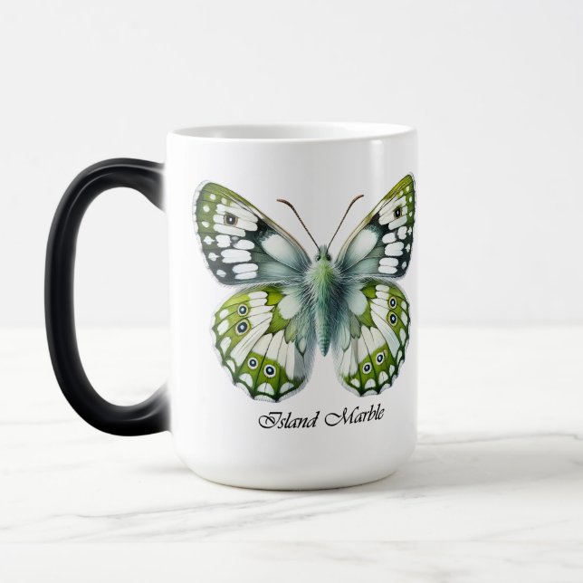 Mug Magic Papillon Elegant Island Marble Wrap (Gauche)
