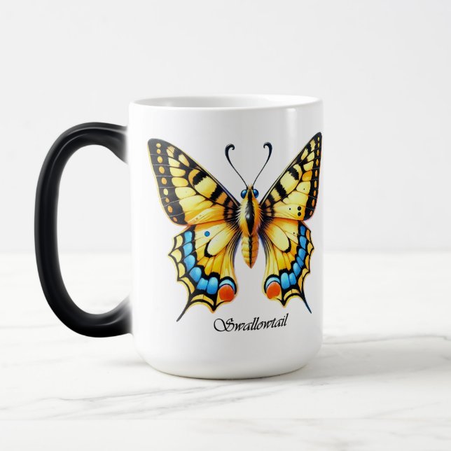 Mug Magic Papillon élégant Swallowtail Wrap  (Gauche)