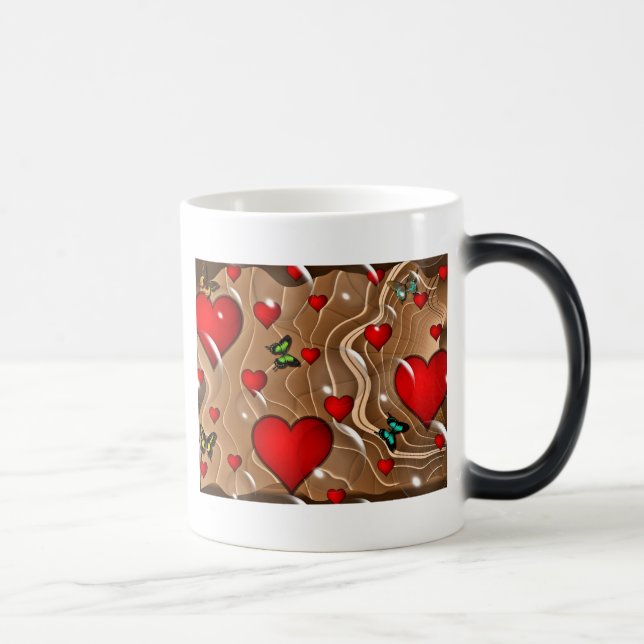 Mug Magic Papillon et or (Droite)