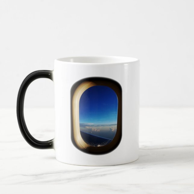 Mug Magic Par la fenêtre, voyez le monde ! (Gauche)