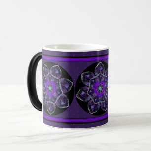 Mug Magic Parapluie violet & coeurs .7