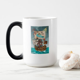 Mug Magic Parlez comme une fête de pirates