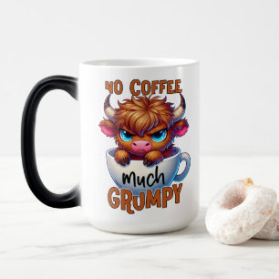 Mug Magic Pas de café beaucoup grincheux