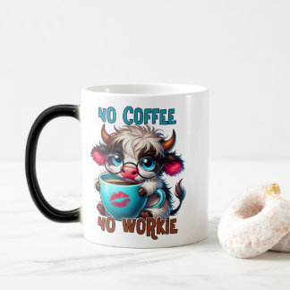 Mug Magic Pas de café, pas de travail