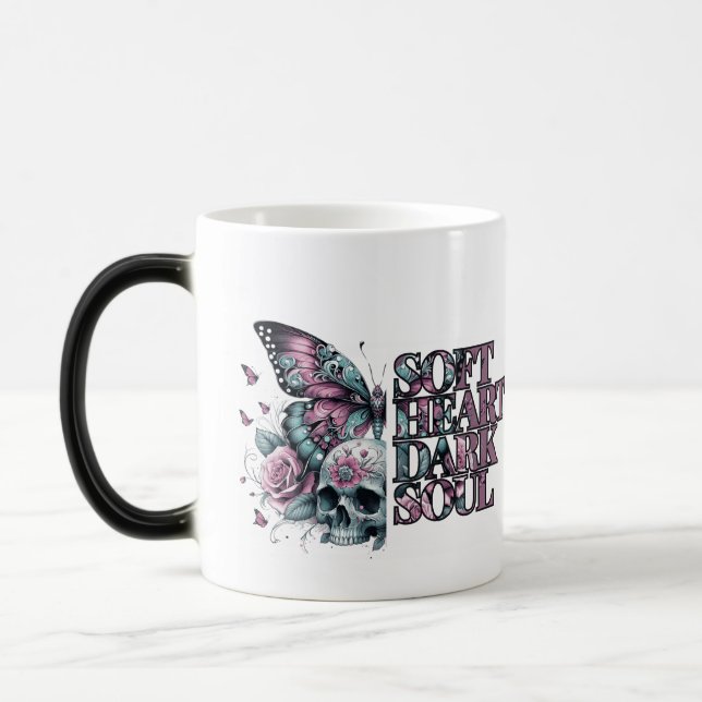 Mug Magic Pastel Goth Soft Heart Dark Soul Butt Split (Gauche)