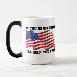 Mug Magic patriote américain
