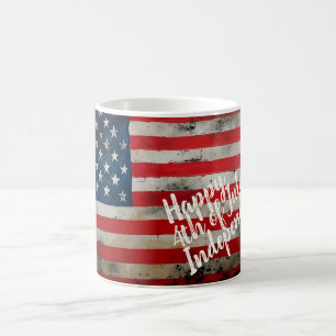 Mug Magic Patriotique 4 juillet Fête de l'Indépendance