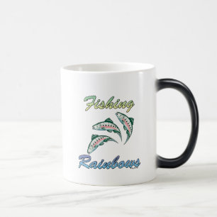 Mug Magic Pêche Arc-en-ciel Pêche Truite arc-en-ciel