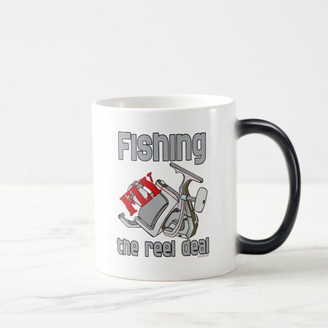 Mug Magic Pêcher à la mouche L'affaire Reel (Droite)