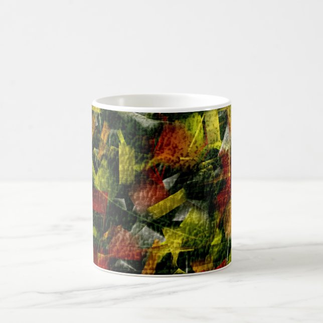 Mug Magic Peinture à l'huile Abstraite et acrylique 2 (Centre)