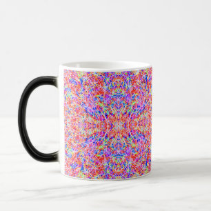 Mug Magic Peinture de lignes abstraites colorées mignonnes