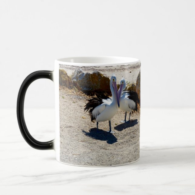 Mug Magic Pélicans Amoureux, (Gauche)