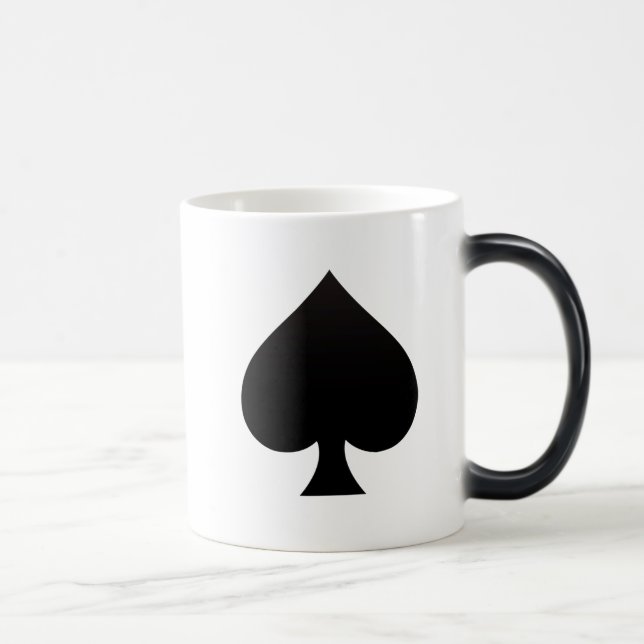 Mug Magic Pelle - costume d'icône de cartes (Droite)