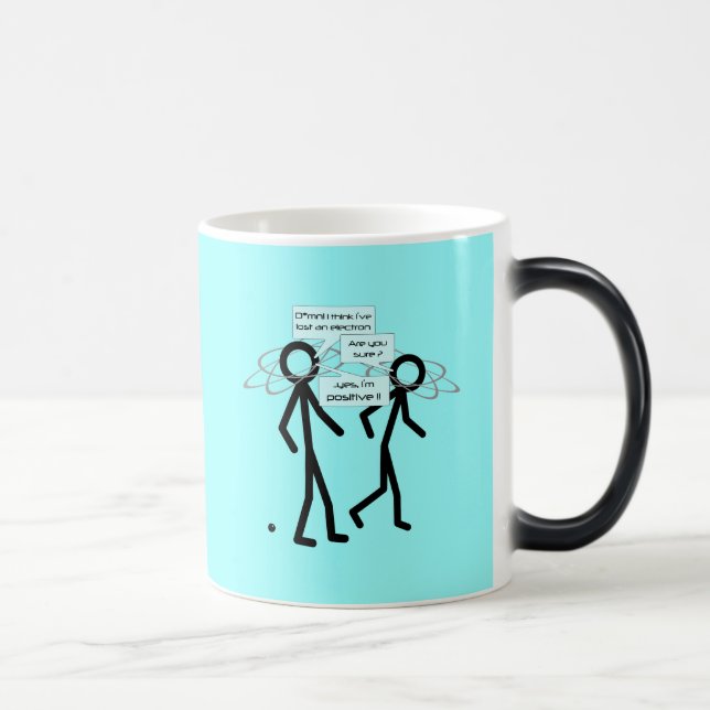 Mug Magic Perdant une plaisanterie d'électron - humour de (Droite)