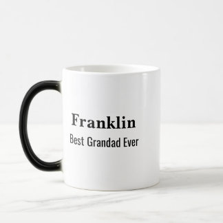 Mug Magic Personalised Best Grandad Ever Monogrammed