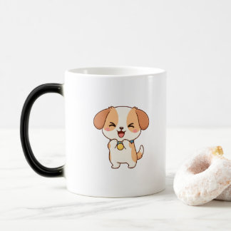 Mug Magic Personnage de Dessin Animé Mignon Chien qui Rit