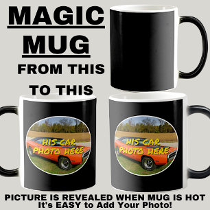 Mug Magic Personnalisé Ajouter Sa Photo De Voiture Ici - Mor