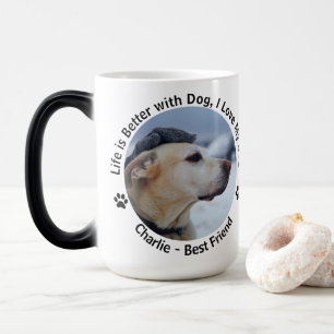 Mug Magic Personnalisez votre propre photo d'animal de compa