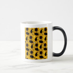 Mug Magic pétales de tournesol nagent plongent marine nature