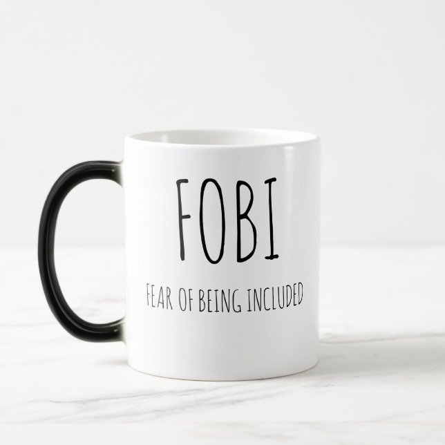 Mug Magic Peur d'être inclus,fobi (Gauche)