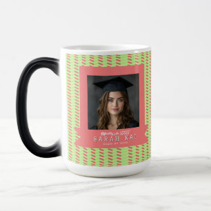 Mug Magic Pharmacien certifié à impression zigzag colorée