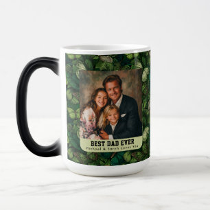 Mug Magic Photo de camouflage papillon vintage pour papa Sta
