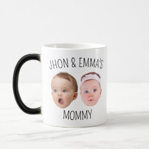 Mug Magic Photo personnelle du visage Mug, cadeau de la fête