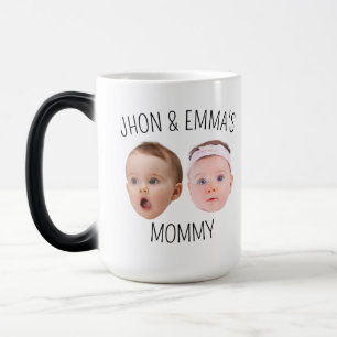 Mug Magic Photo personnelle du visage Mug, cadeau de la fête