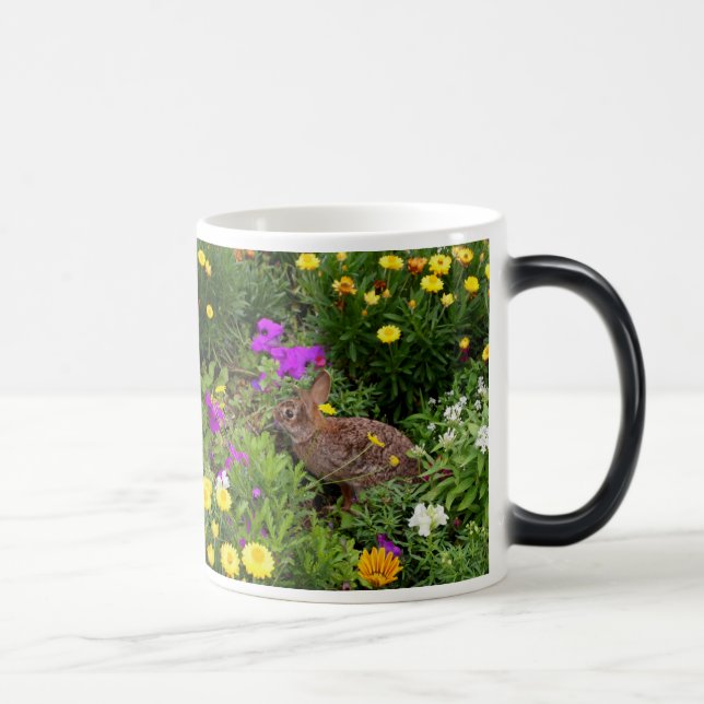 Mug Magic Photographie de lapin Brown sauvage (Droite)