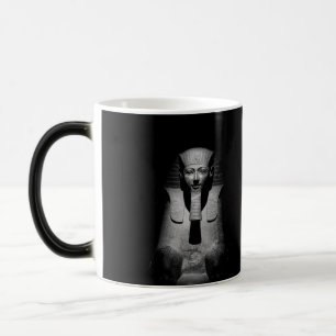 Mug Magic Photographie du roi pharaon noir et blanc