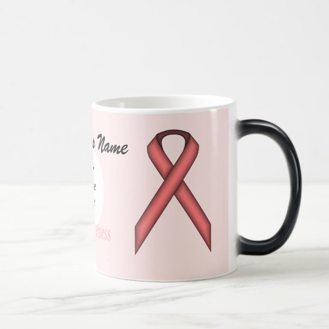 Mug Magic Pink Standard Ribbon Tmpl par Kenneth Yoncich (Droite)