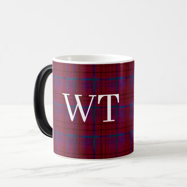 Mug Magic Plaid Américain Patiné (Devant gauche)
