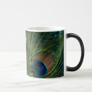 Mug Magic Plumes vertes de paon