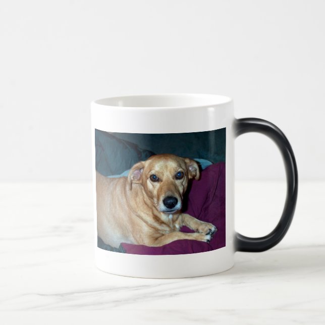 Mug Magic Pois beurre, pois beurre, pois beurre, mieux peu… (Droite)
